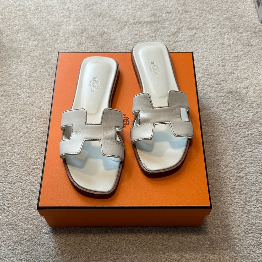 Hermes Oran Sandals
